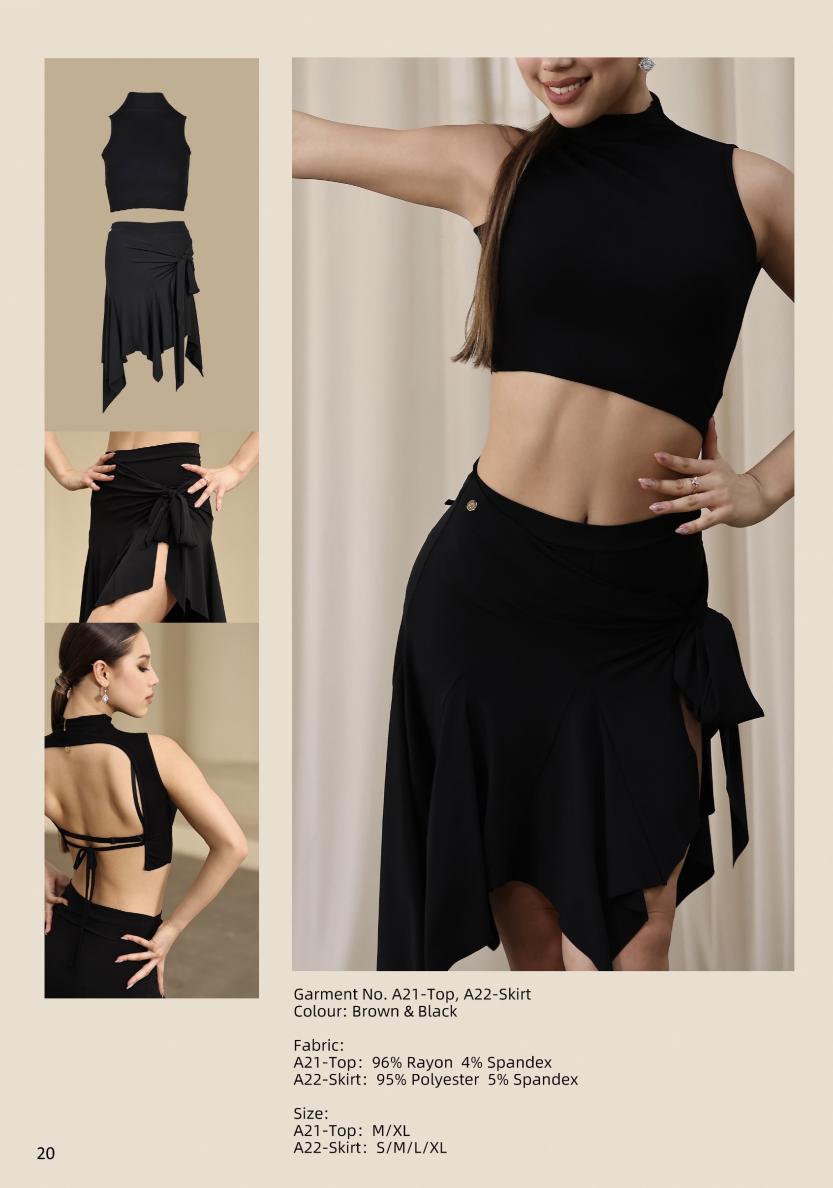 UDance - A21 (Top Black)