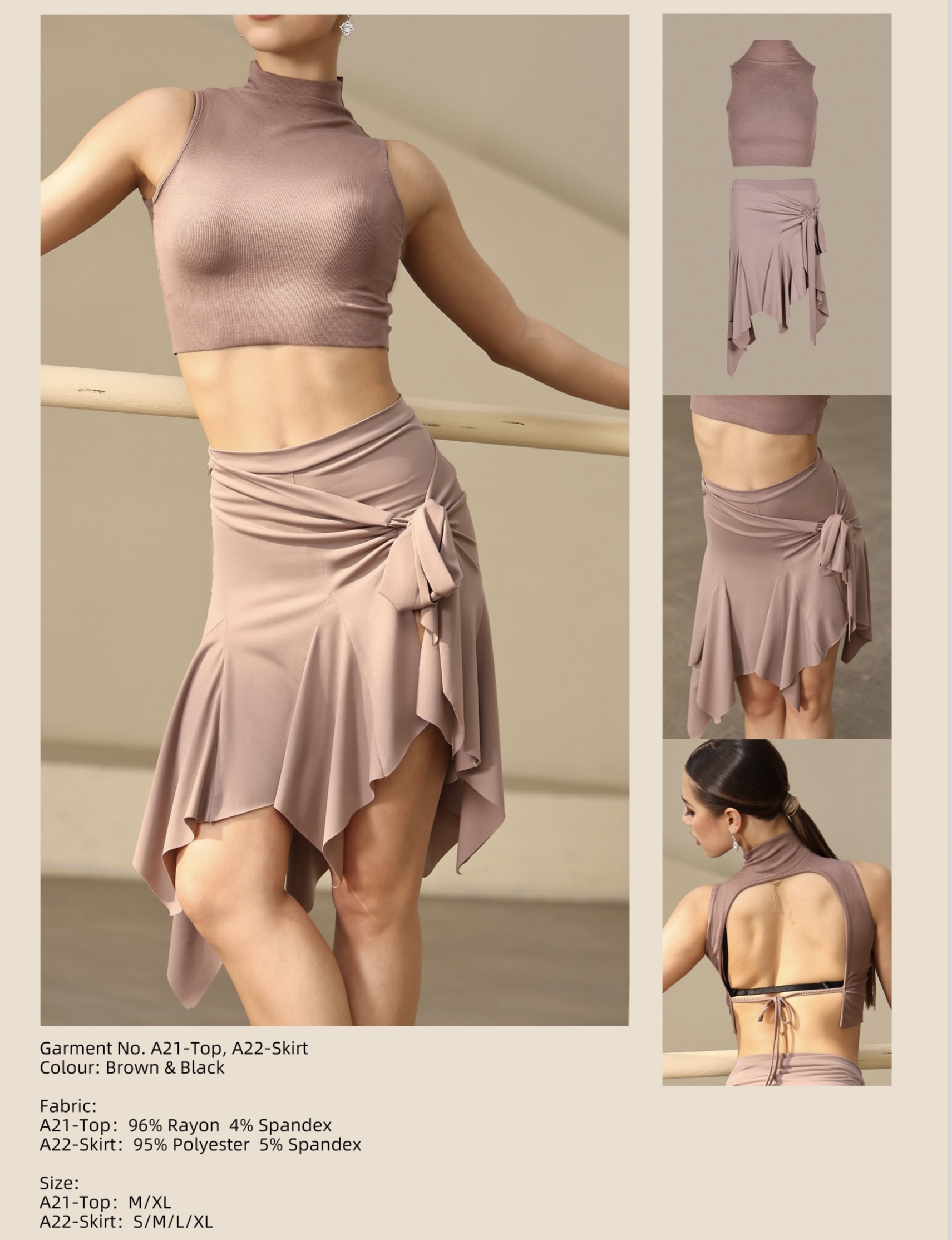 UDance - A21 (Top Brown)
