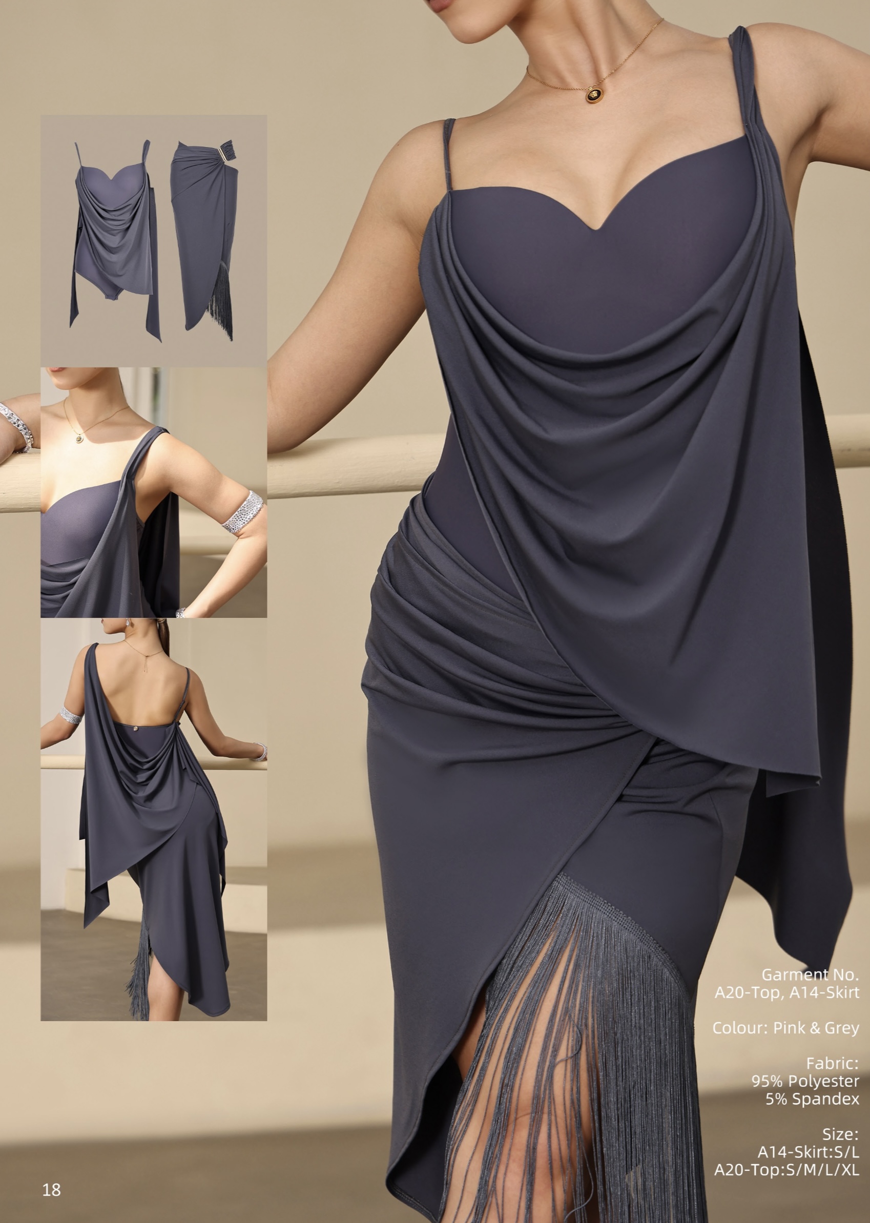 UDance - A20 (Grey Top)