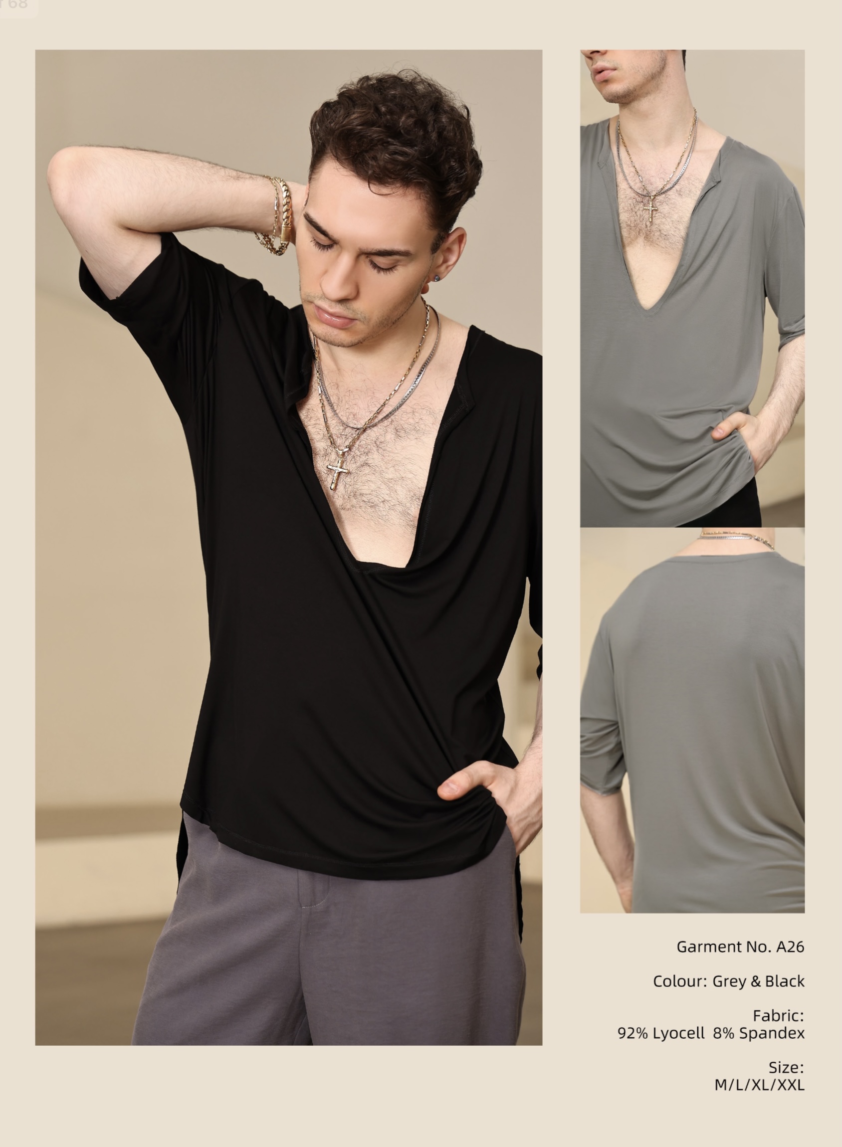 UDance - A26 (Black / Grey)