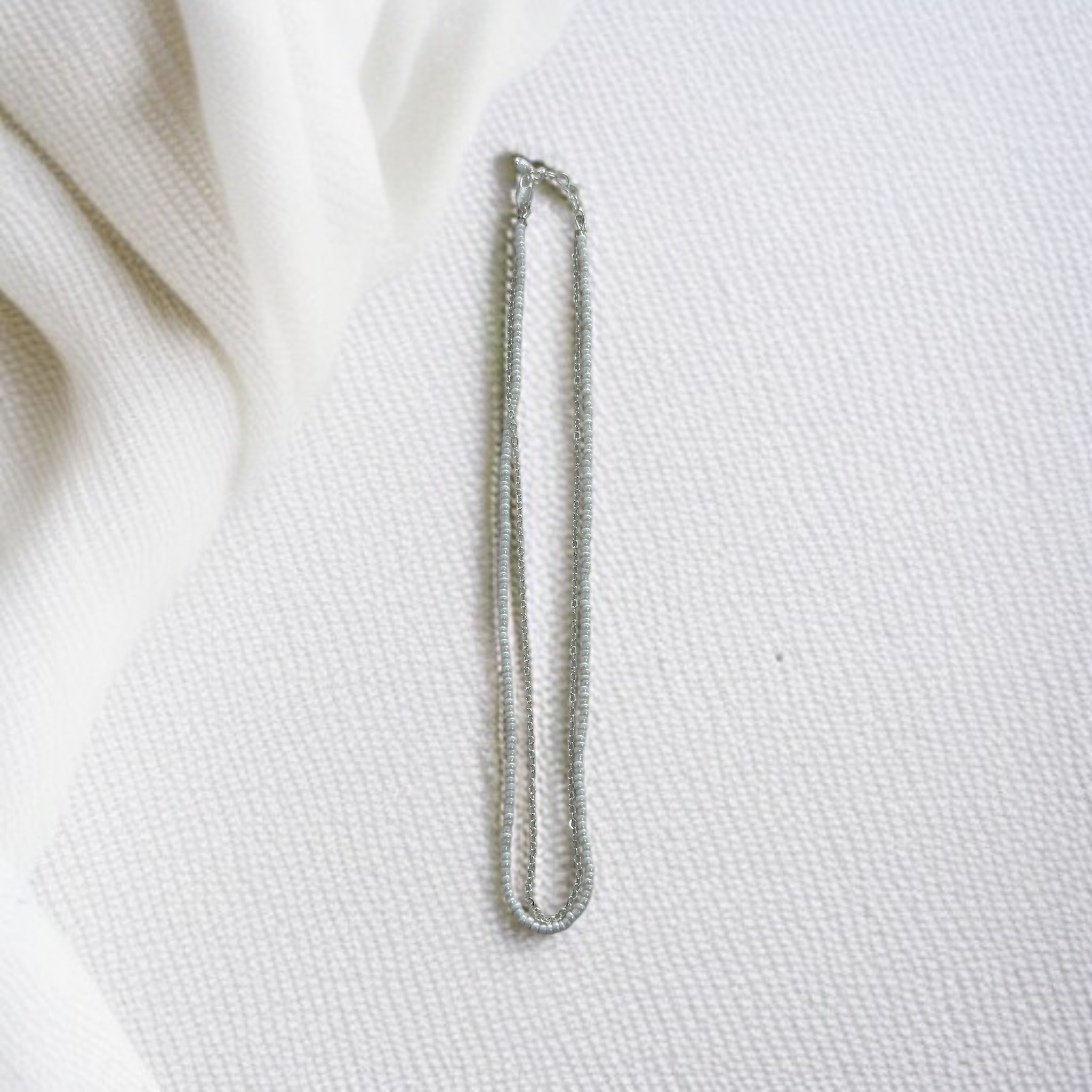 Elegant Silver Chain Necklace