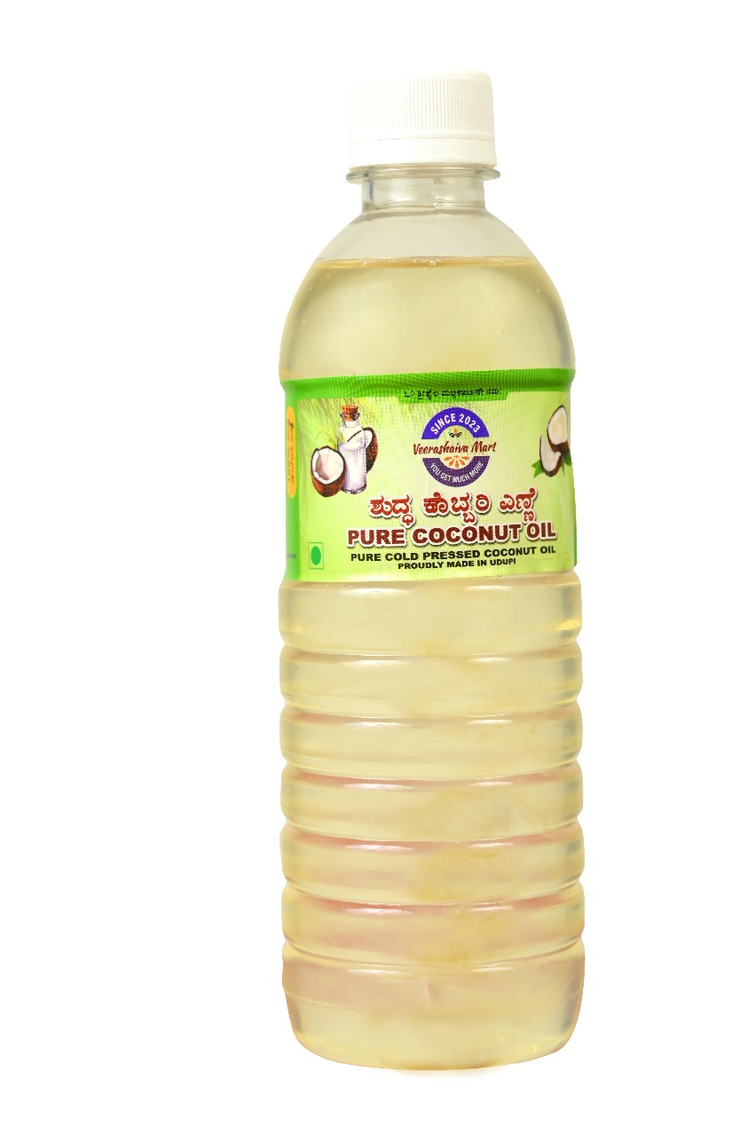 Veerashaiva Mart Pure Coconut Bottle 500ml