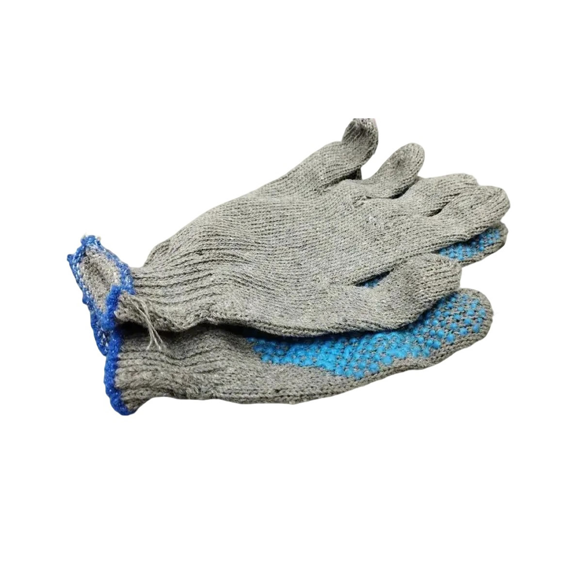 Guantes de trabajo azul moteado