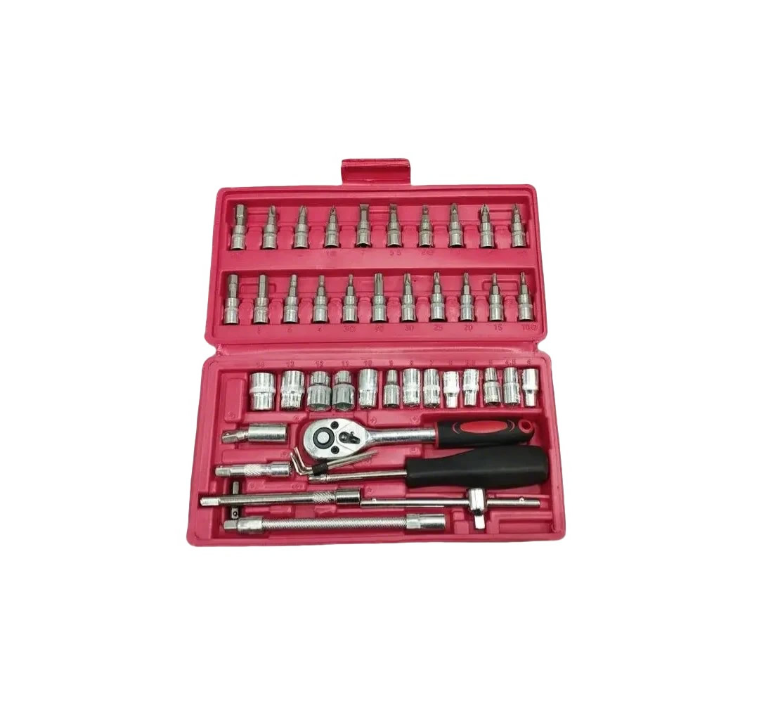 Juego de llaves tubo en caja roja