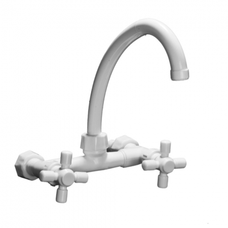 MEZCLADORA DE PARED PICO CURVO MóVIL