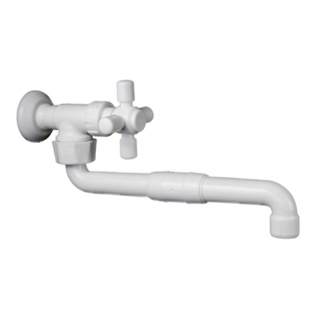 GRIFO DE PARED. PICO RECTO MóVIL