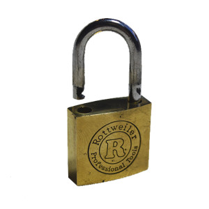 Candado de Bronce ROTTWEILER