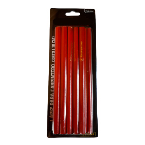 Lápiz Carpintero ROTTWEILER 18cm CORTO en blíster x12