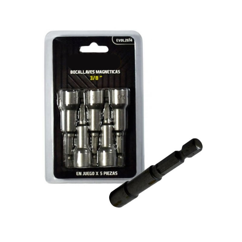 Bocallave ROTTWEILER Magnetico 1/4 x5p