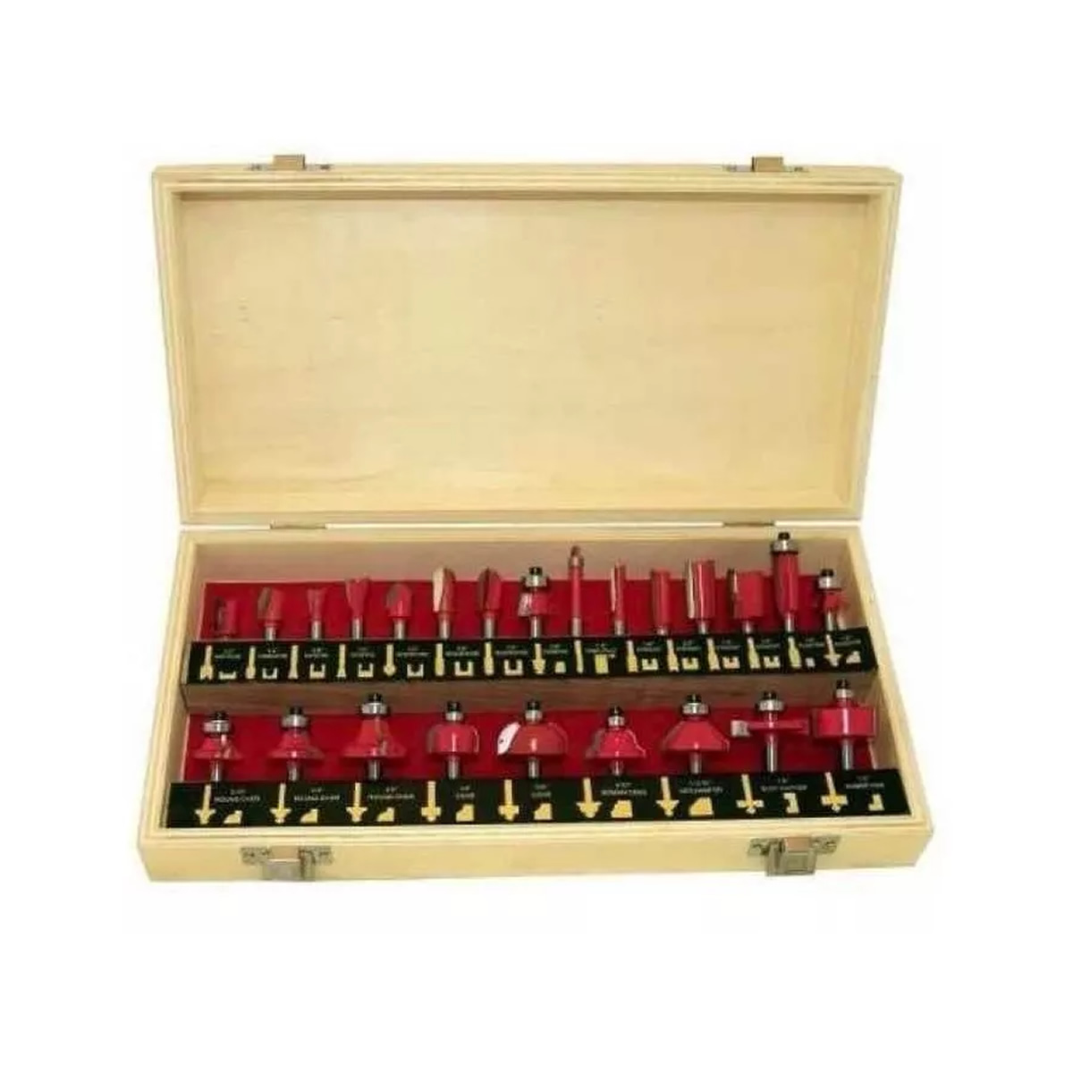 Juego Set De Fresas Kit Router Tupi Para Madera 