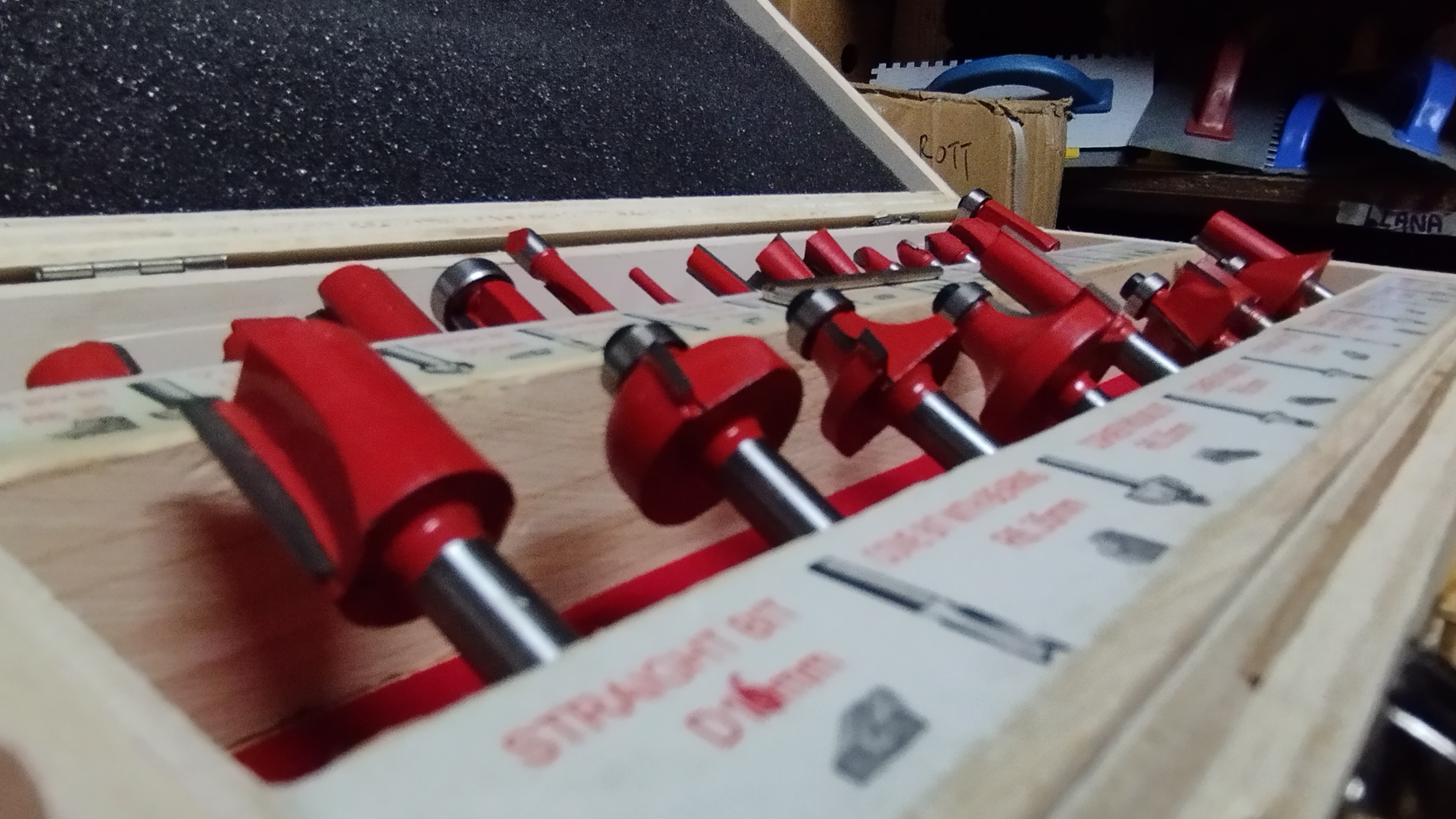 Juego Set De Fresas Kit Router Tupi Para Madera 