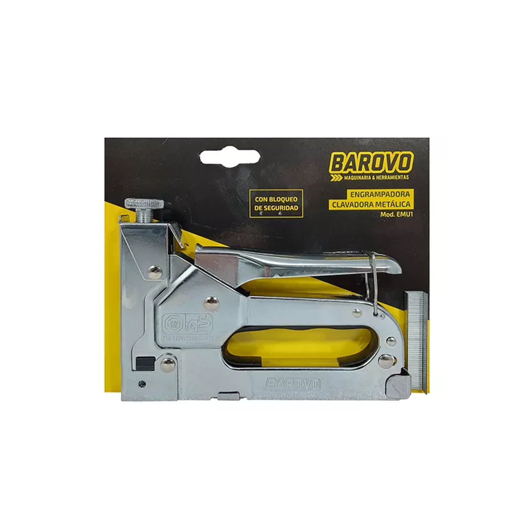 Engrampadora Clavadora Metálica Grampas 4-14mm Clavos 8-14mm
