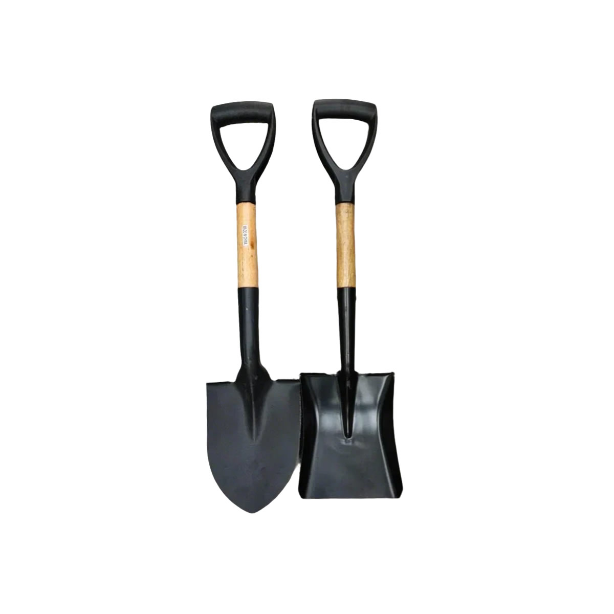 Pala corta ancha y vorazon