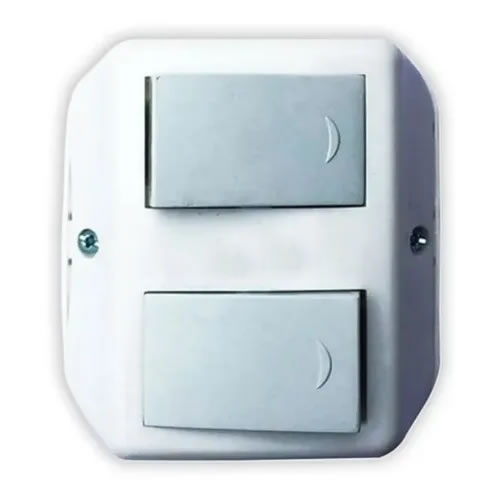 Llave Doble Punto Interruptor Exterior