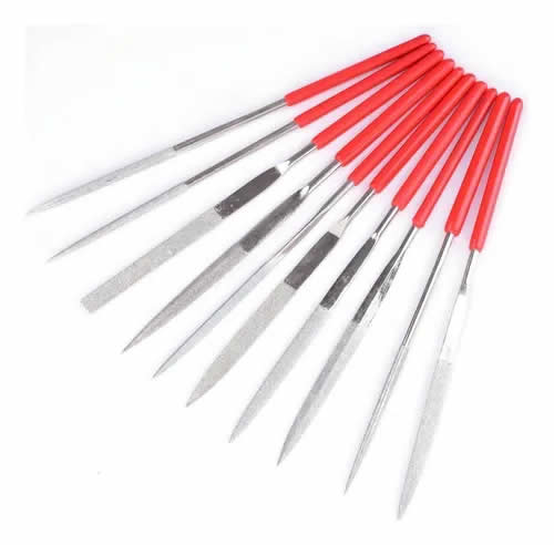 Juego de agujas de diamante Lima, 10 piezas,