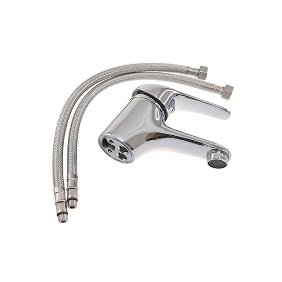 Monocomando con flexibles