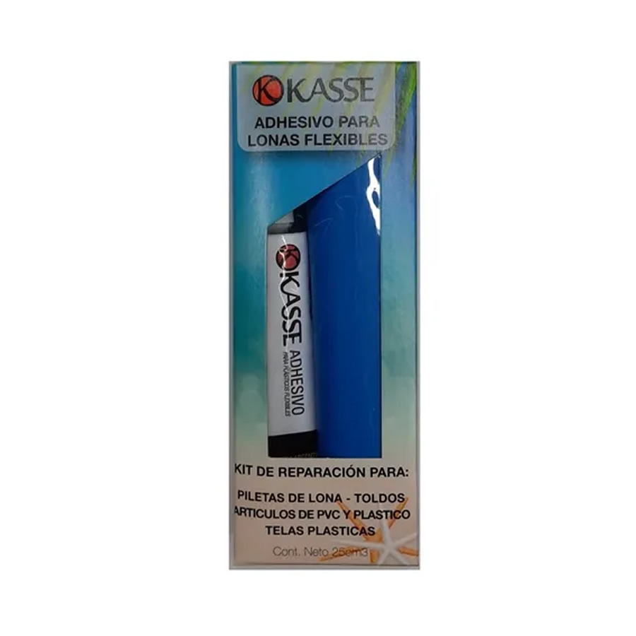 Kit Reparacion Lonas Piletas Pvc Plasticos Incluye Parche