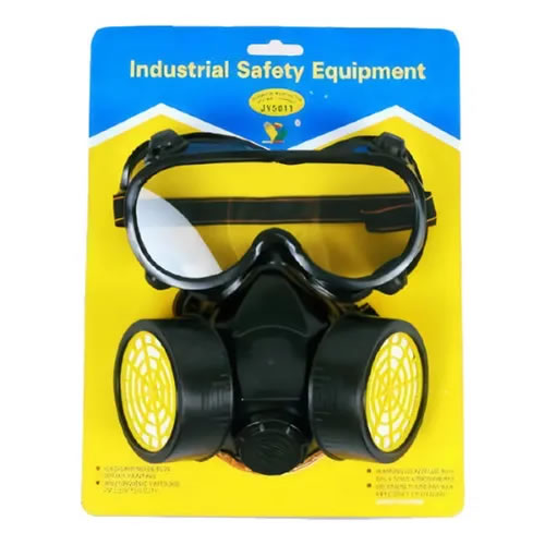 Mascara doble filtro para polvo