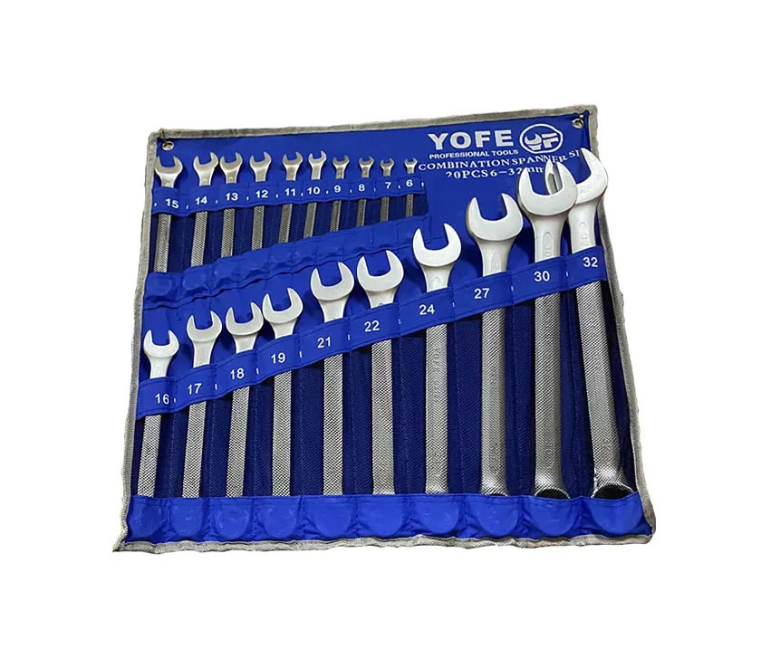 Juego de llaves combinadas 24 piezas