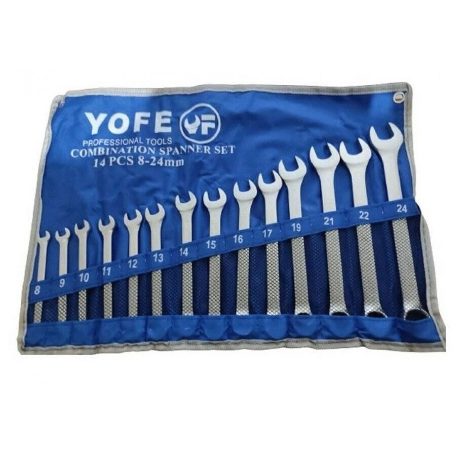 Juego de llaves combinadas 12 piezas