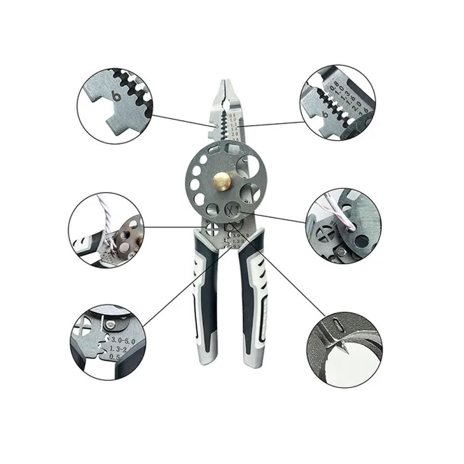 Pela cable mango ergonomico multifuncion electricista