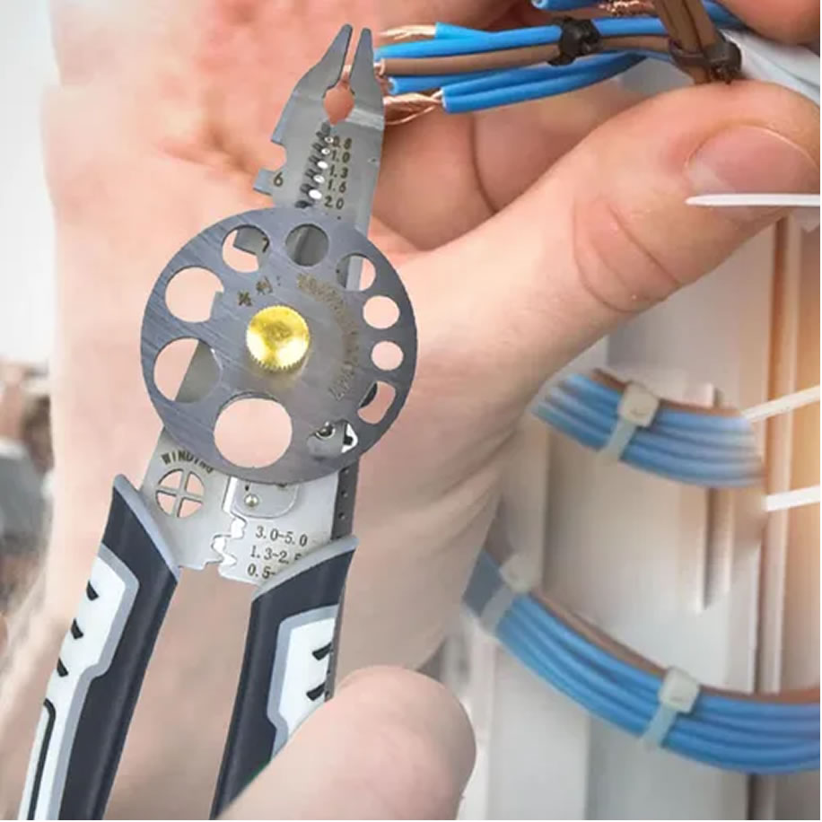 Pela cable mango ergonomico multifuncion electricista