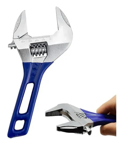 Llave Inglesa ajustable mango corto