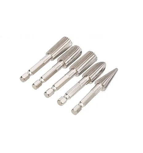 Set x 5 fresas limas 