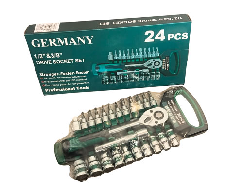 Set de Llaves Tubo x24Pcs