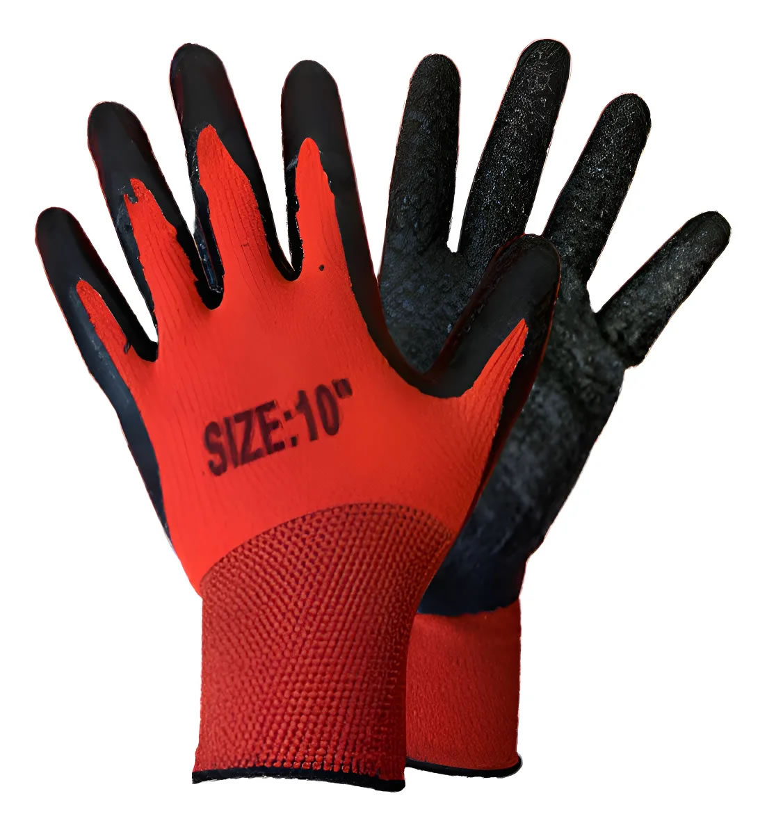 Guantes electricista rojos