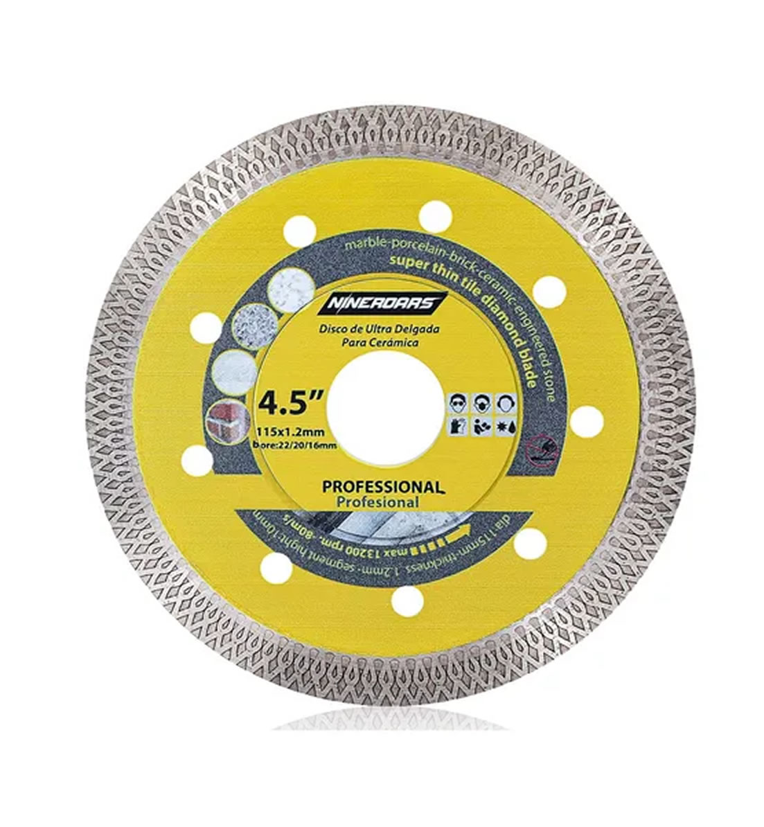 Disco turbo fino multiuso