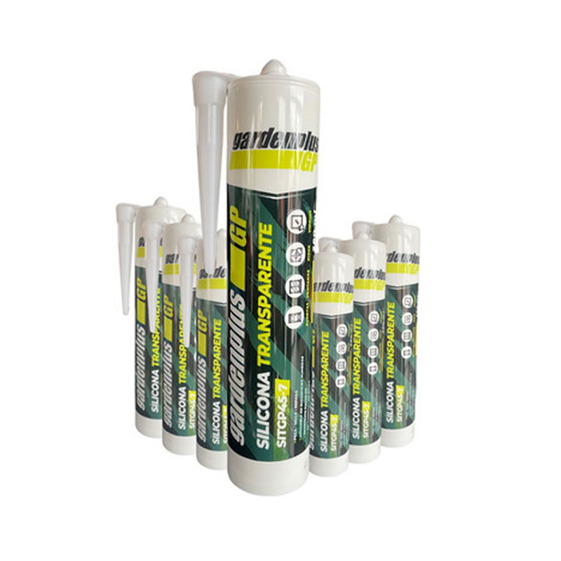 Silicona x12 unidades transparente