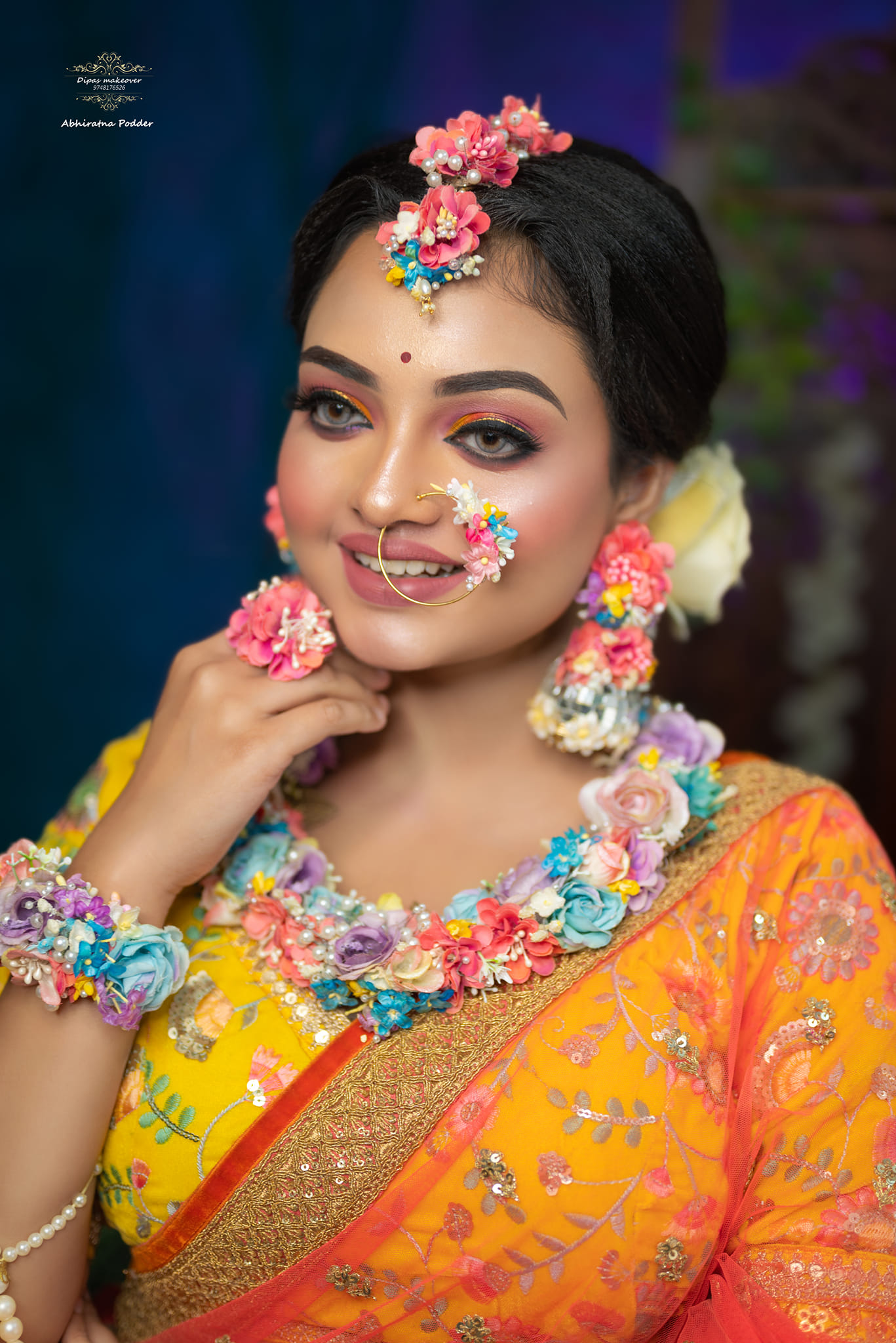 Haldi Makeup