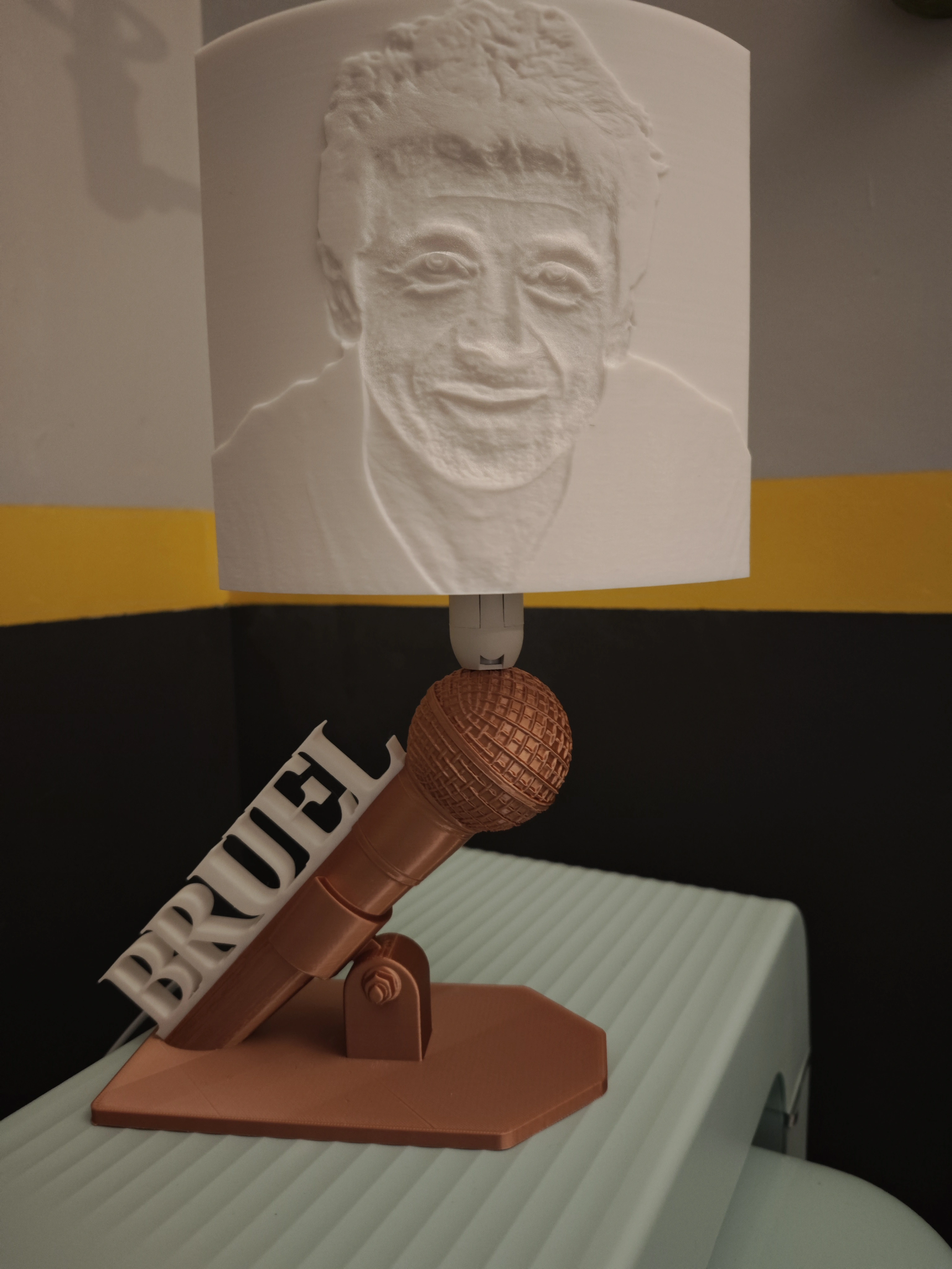 Lampe 3D Patrick Bruel