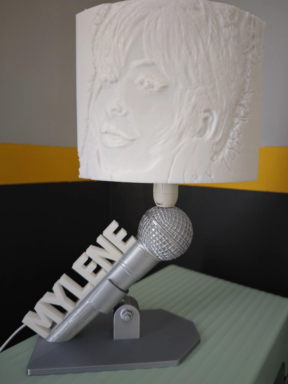 Lampe 3D Mylène Farmer