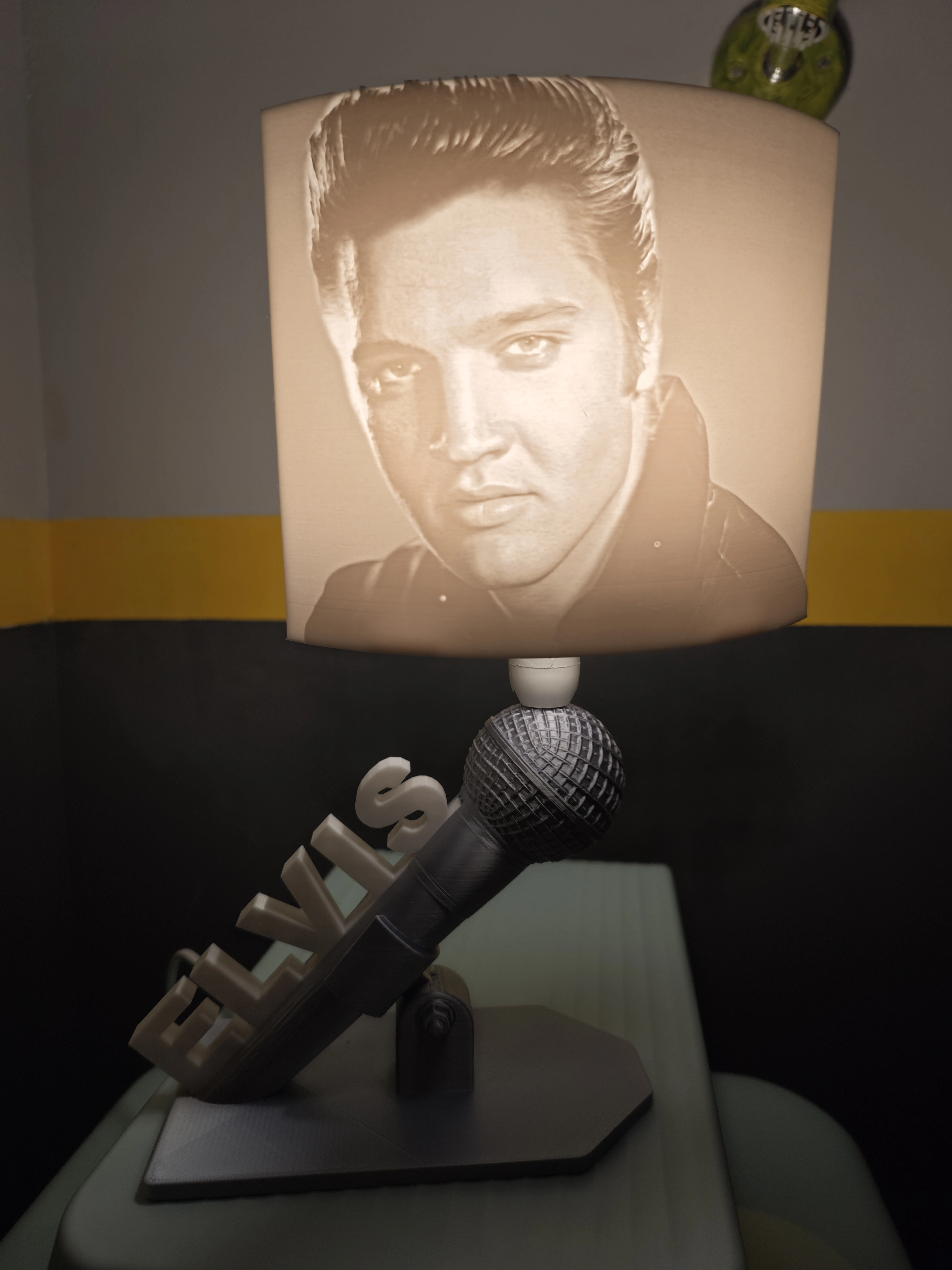 Lampe 3D Elvis Presley