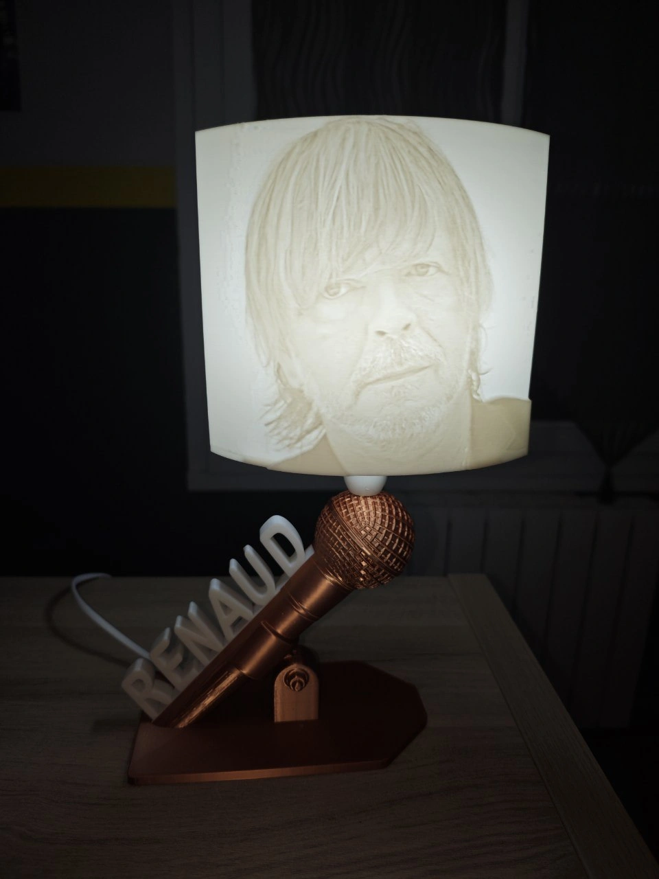 Lampe 3D Renaud