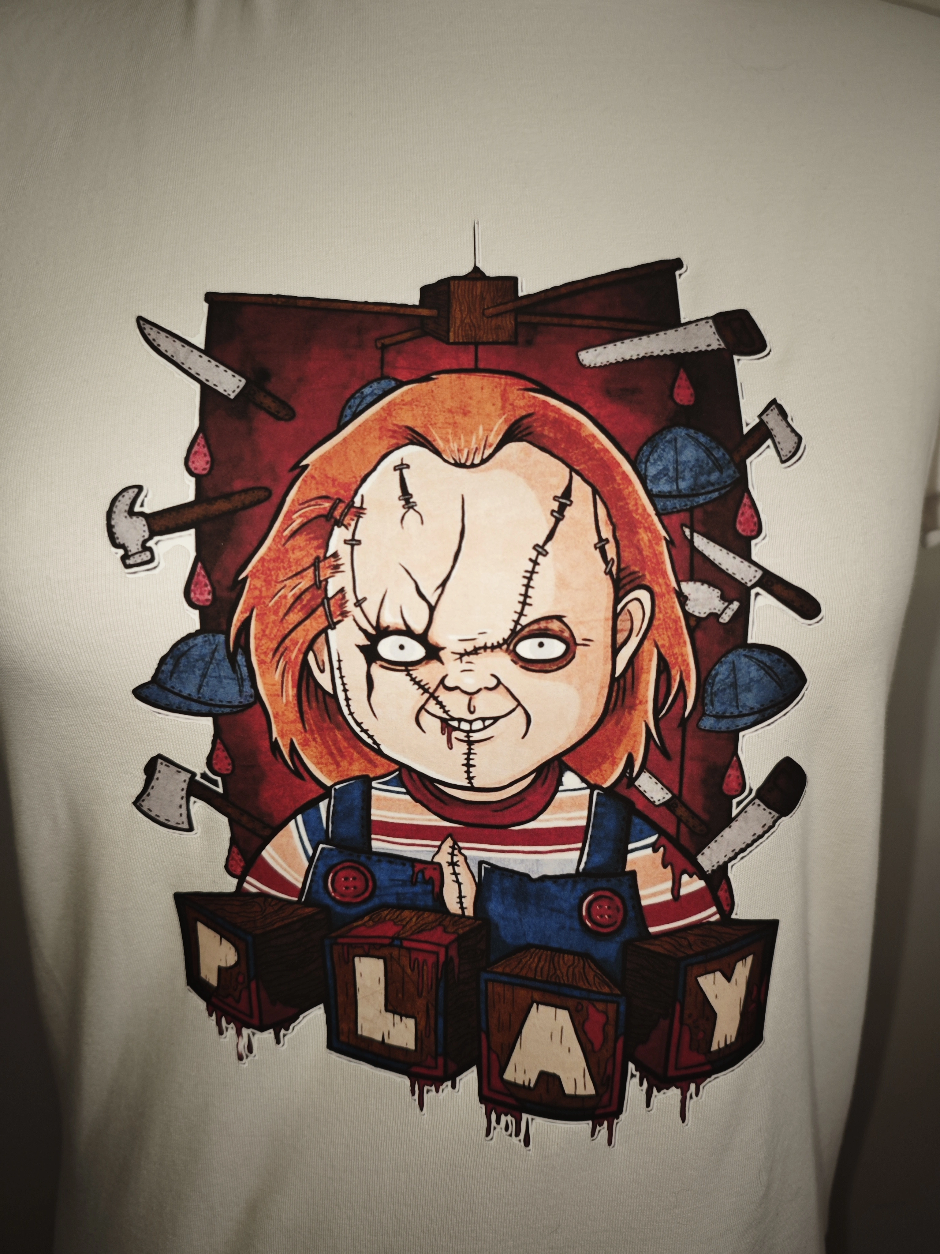 Tee shirt chuky