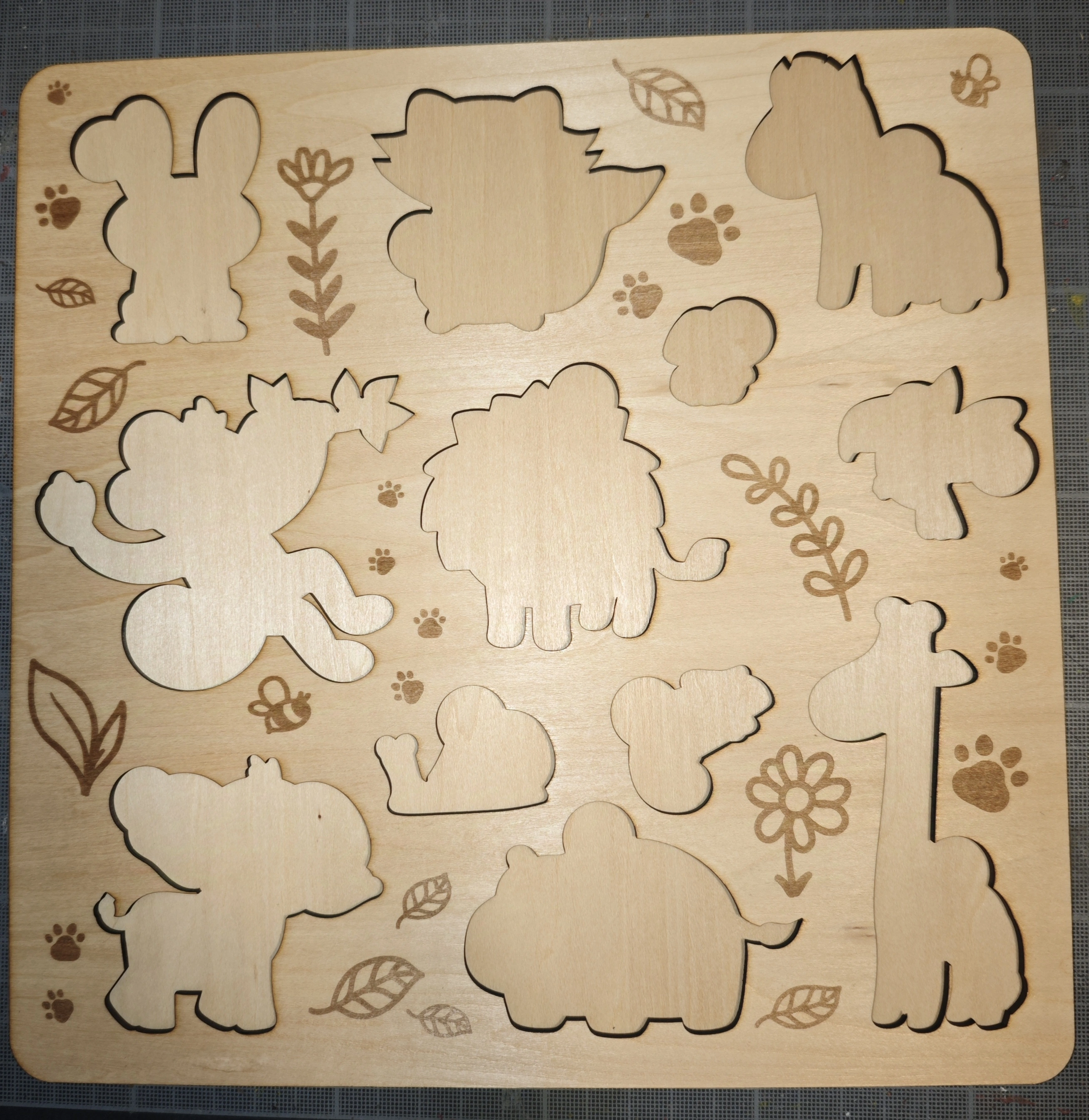 Puzzle animaux