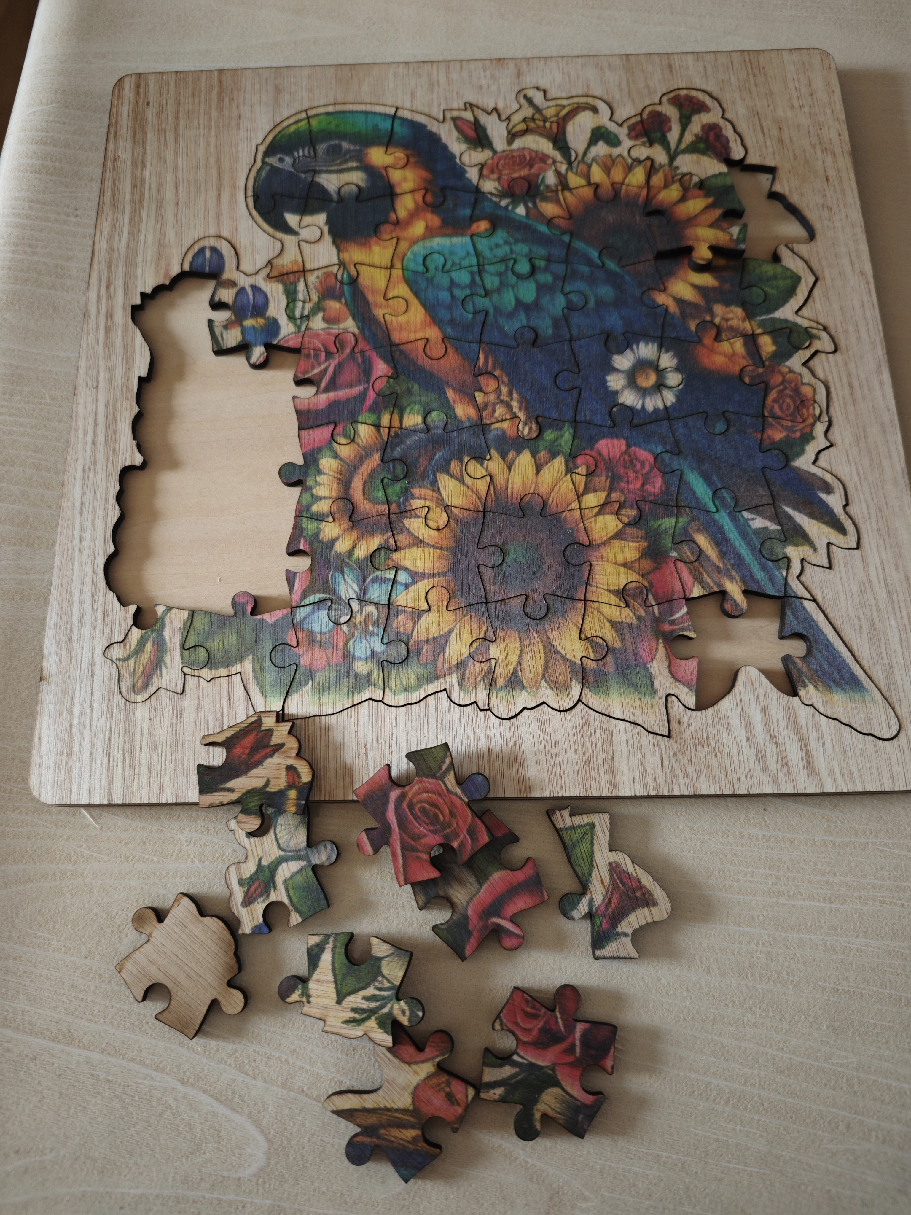Puzzle Perroquet