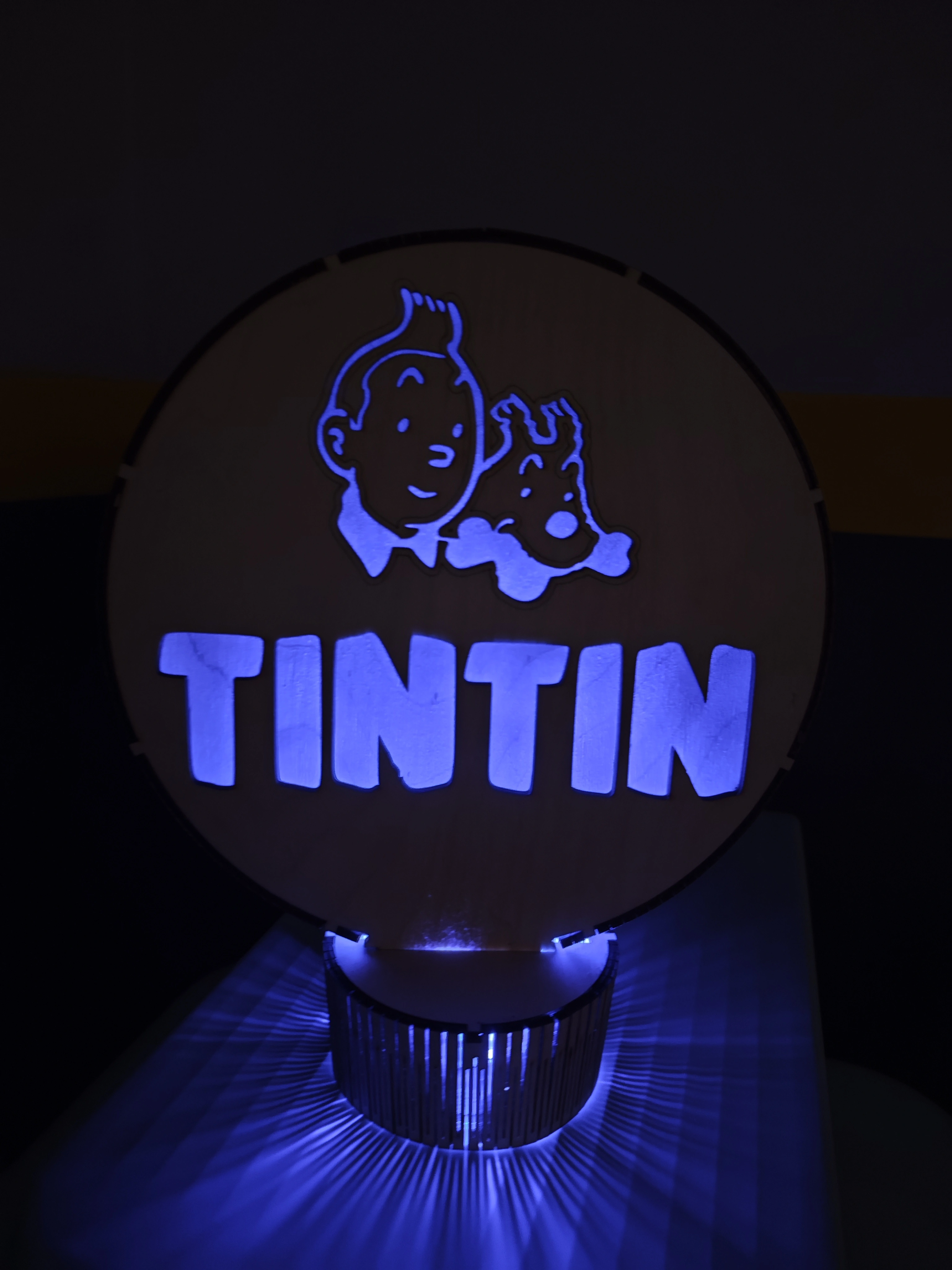 Lampe Tintin