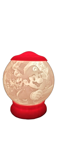 Lampe 3D Mario