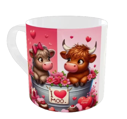 MugLove vache et taureau