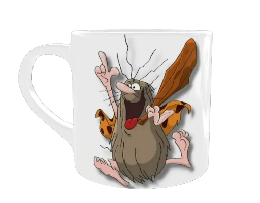 Mug capitaine caverne