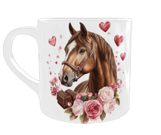Mug  Love cheval