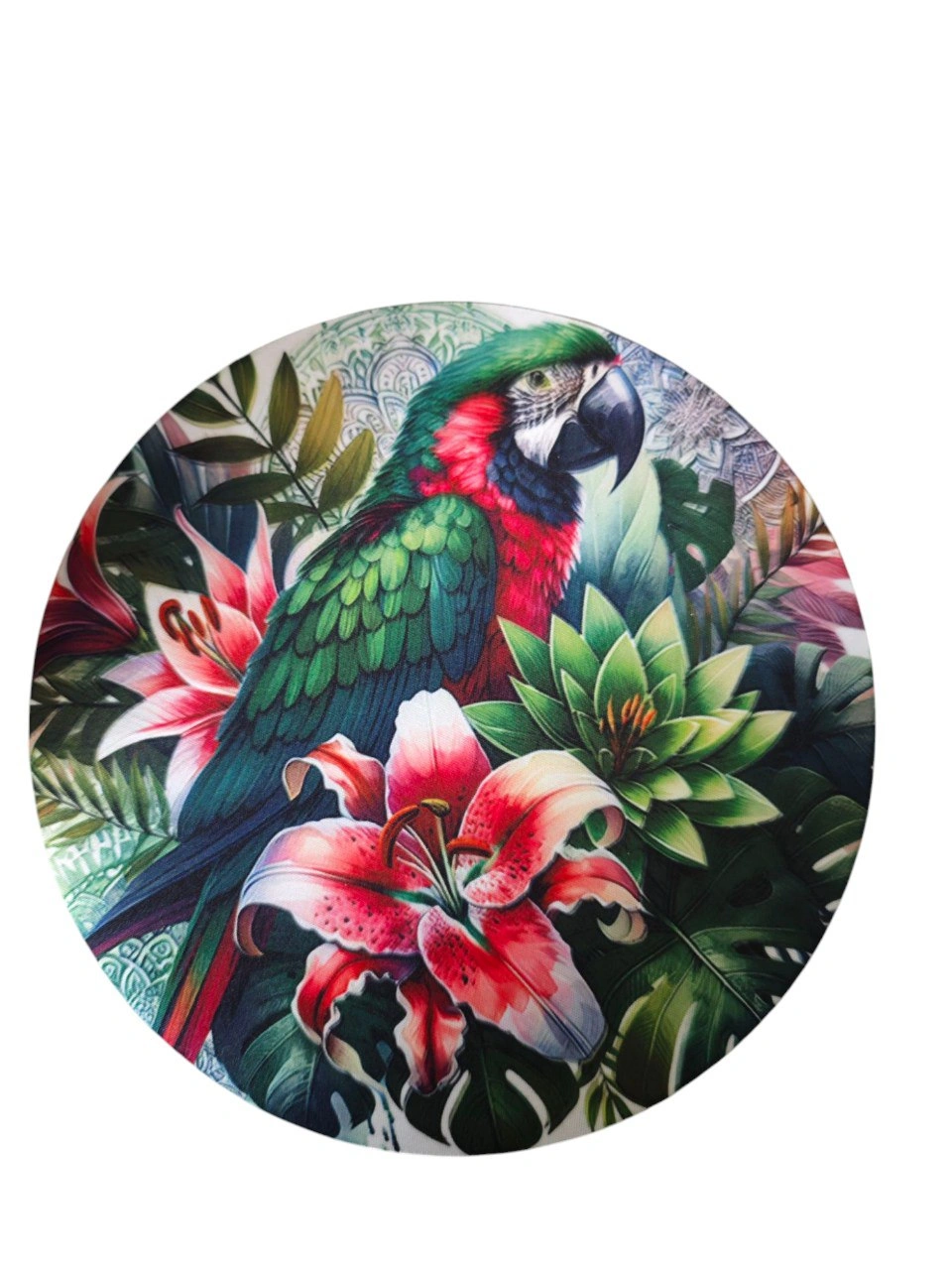 Tapis de souris perroquet