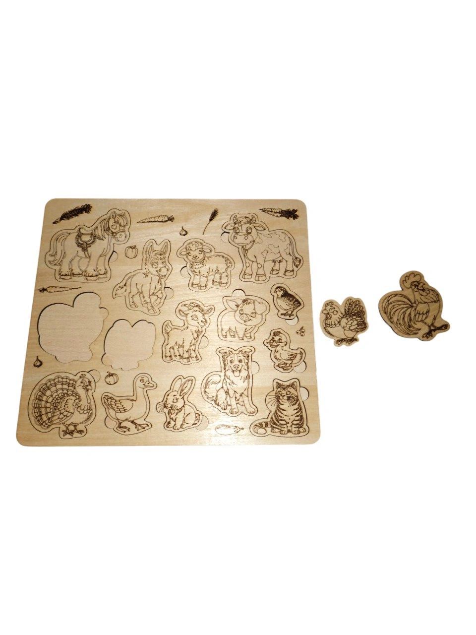 Puzzle animaux de la ferme