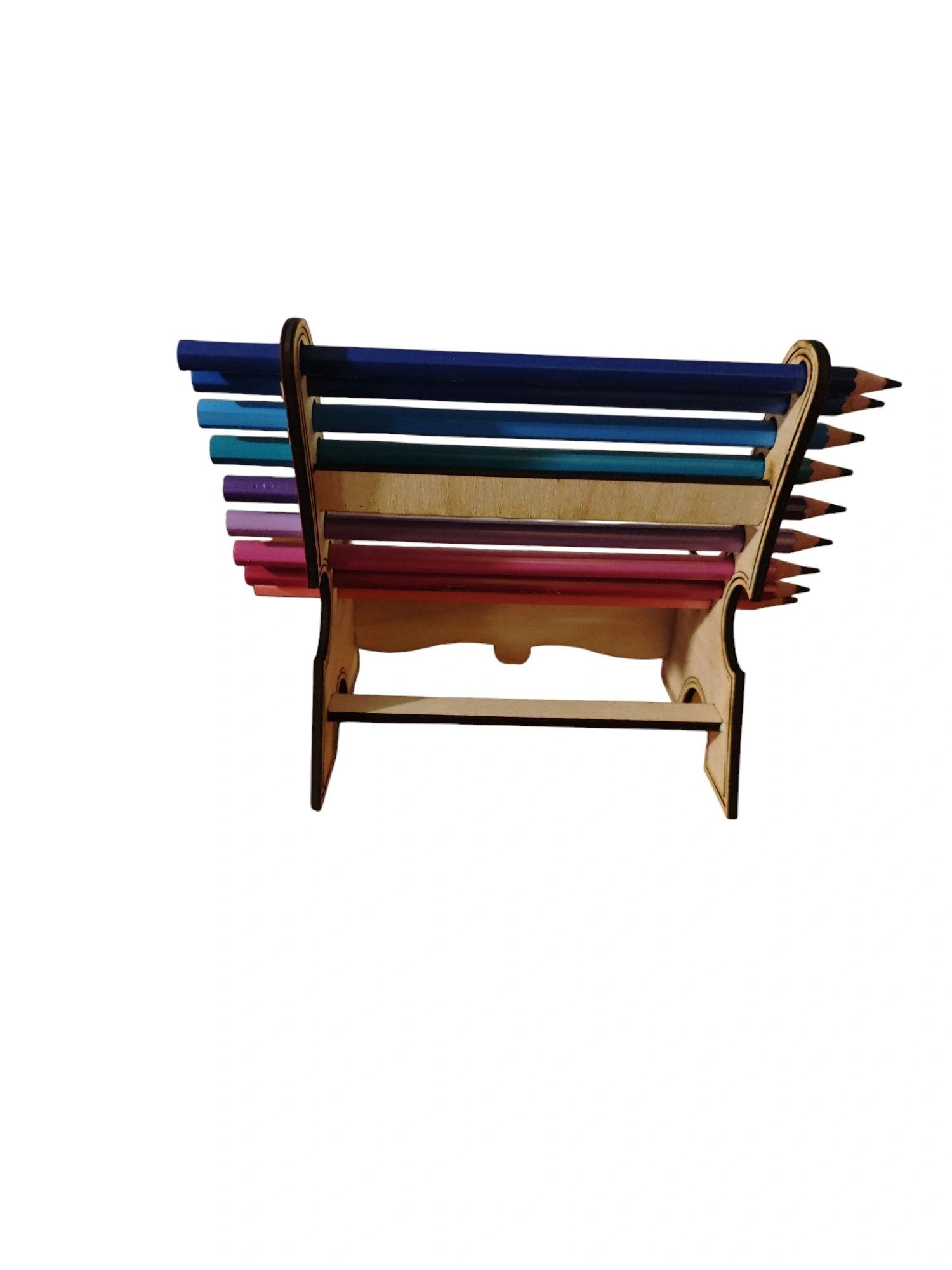 banc crayon de couleur