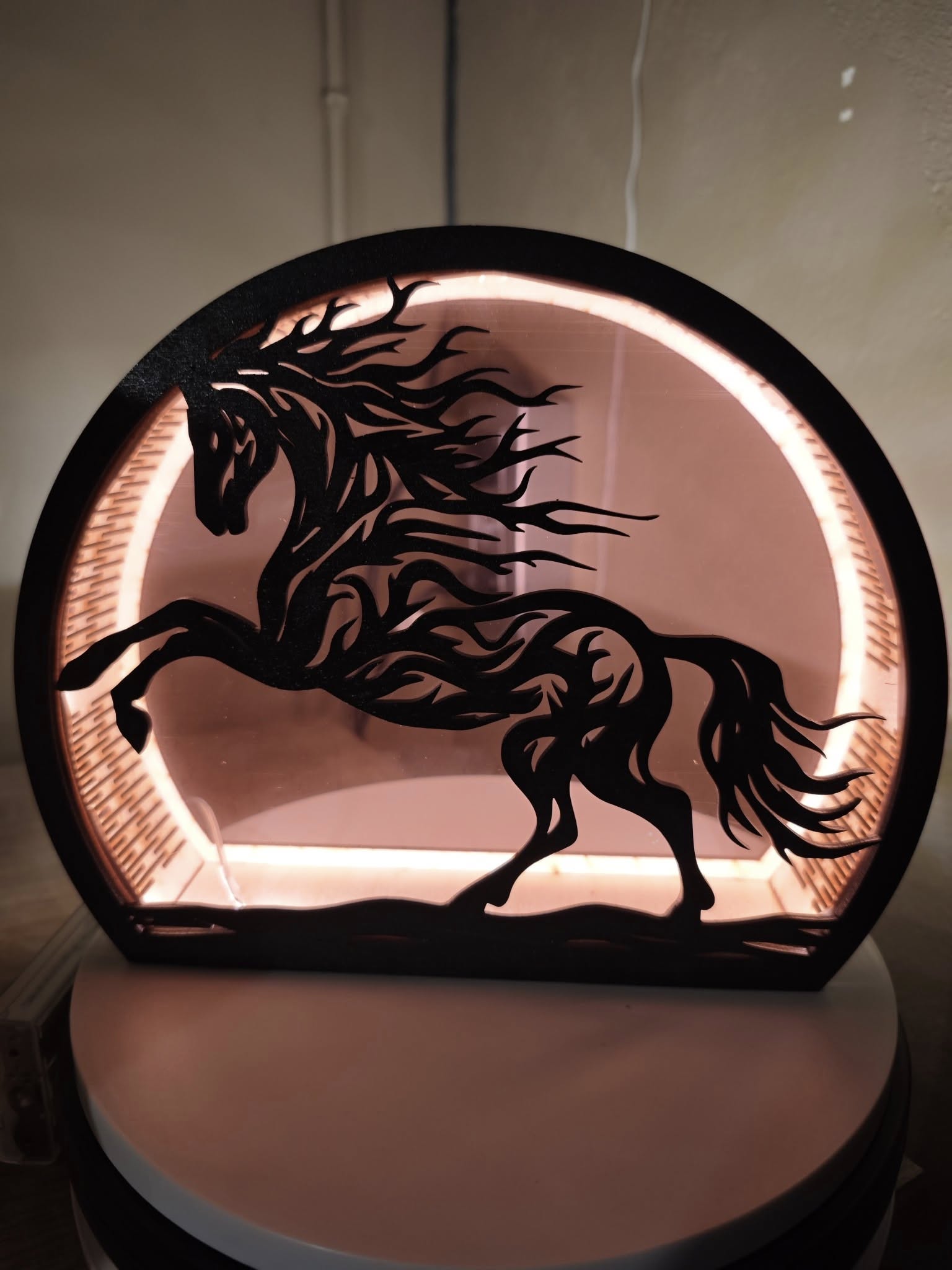 Lampe cheval