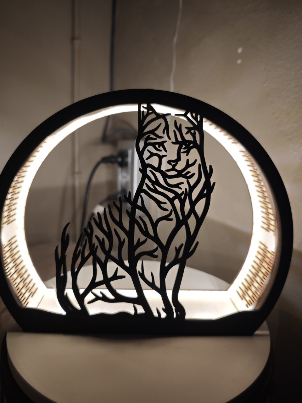 Lampe chat